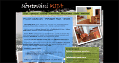 Desktop Screenshot of privatni-ubytovani-brno.cz